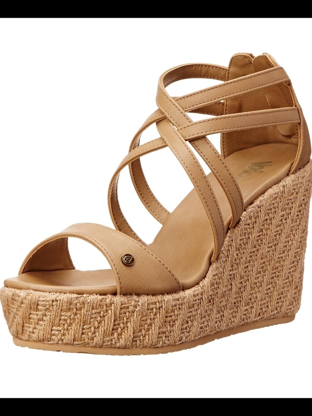 Volcom Women's Getting Around Wedge Platform Sandal